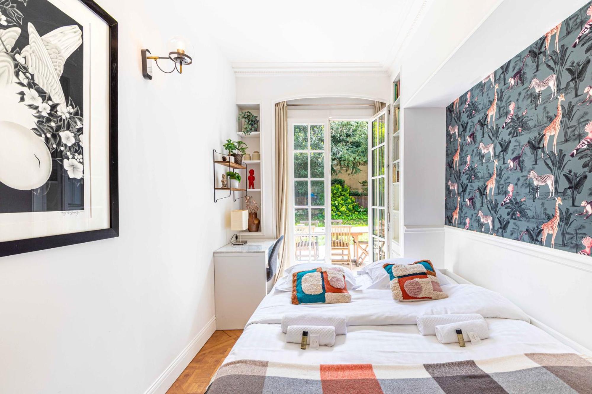 Grand & Classy Apartment With Private Garden, Villa Des Ammonites Meudon Exterior foto